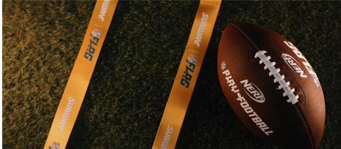 NFL Flag Partners with NERF!
